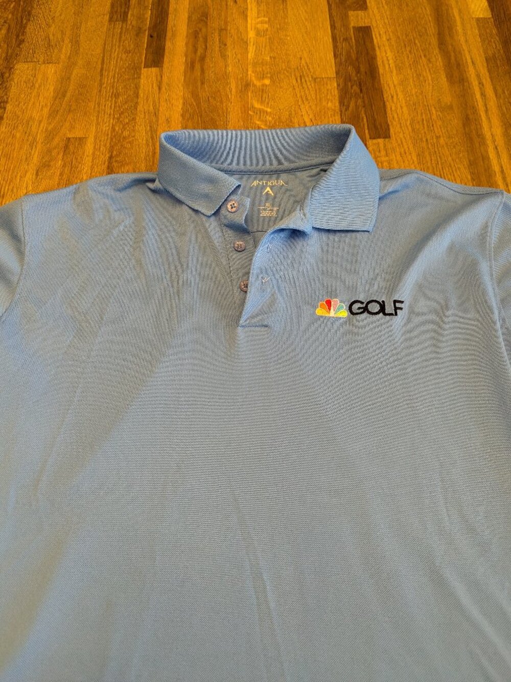 Light Blue Men's XL NBC Golf Channel Golf Shirt